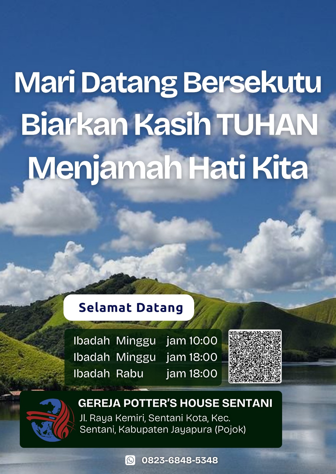 Tempat dimana Yesus Kristus memperbaharui kehidupan!